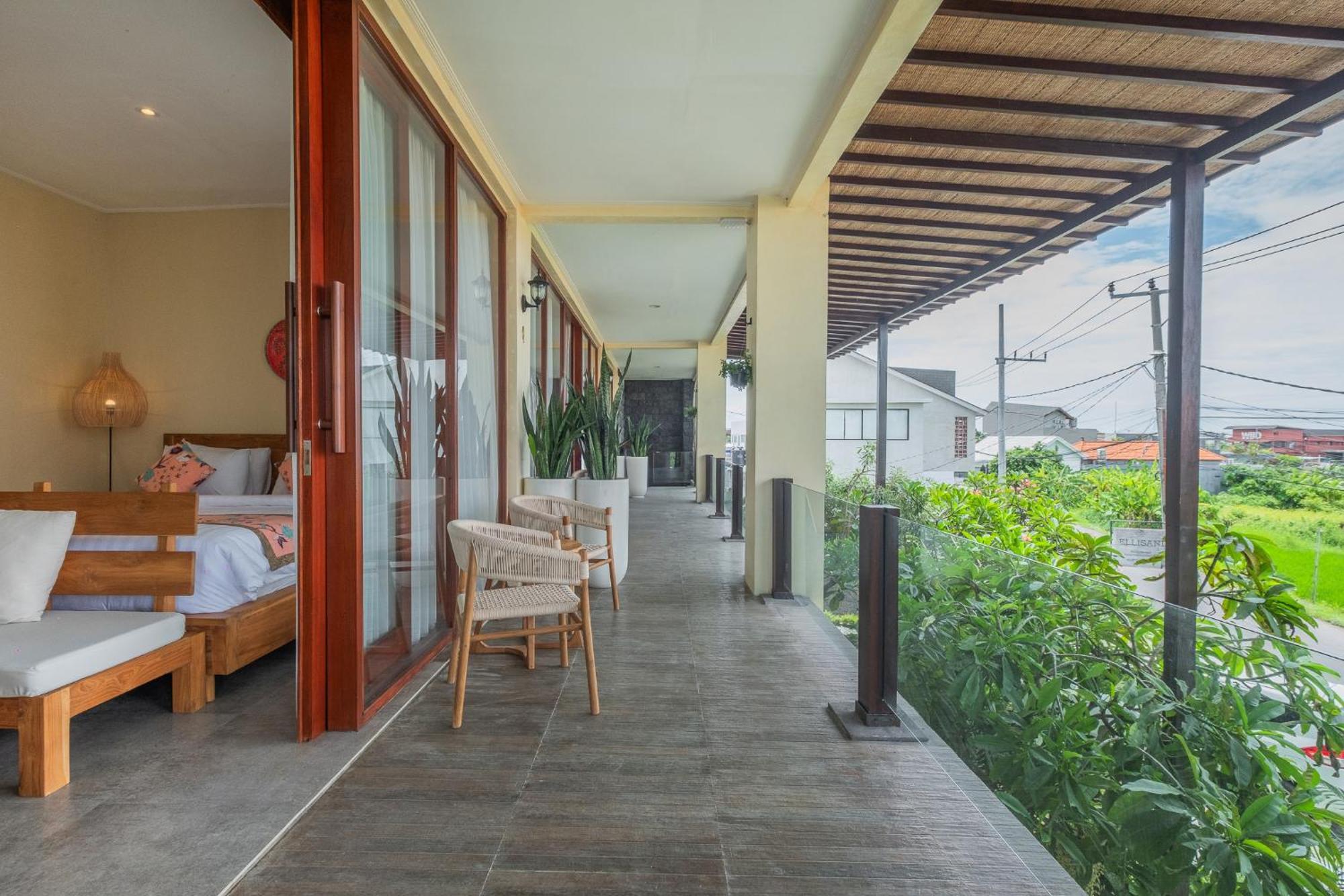 Ellisani Bali Apartment Canggu  Ruang foto